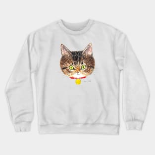 Kitty with a bell Crewneck Sweatshirt